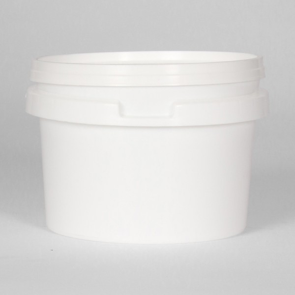 500Ml Round White Bucket