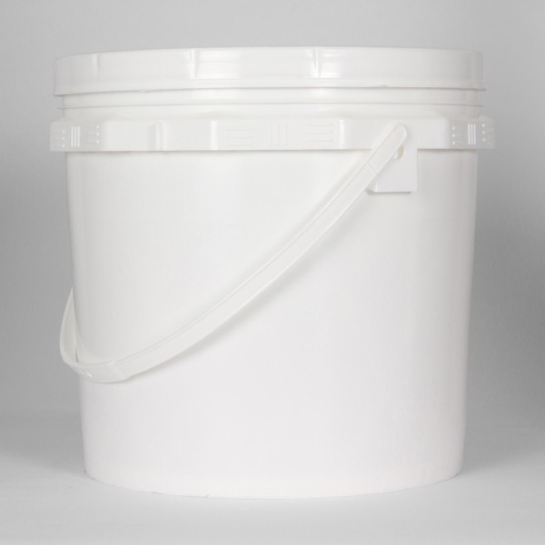 15L White UN Bucket For Solids