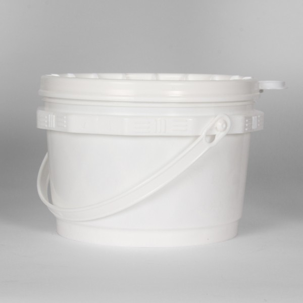 3L White UN Bucket For Solids