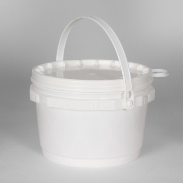 3L White UN Bucket For Solids