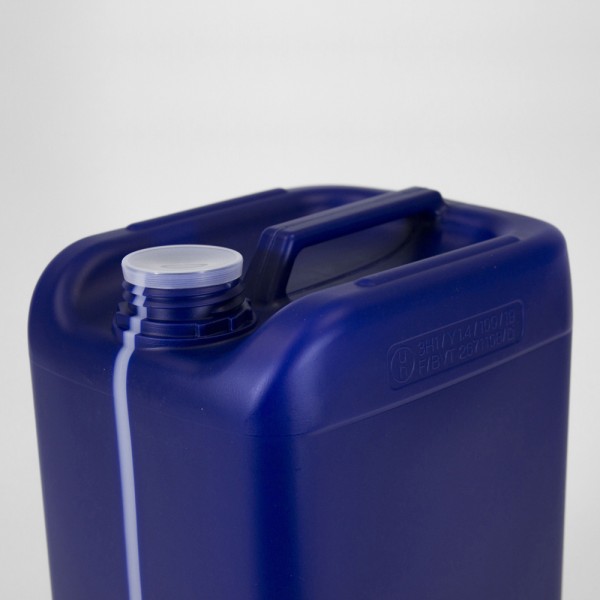 12.5L Blue UN Jerry Can W/Visi Stripe