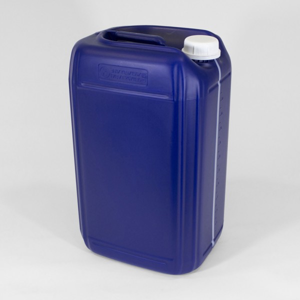 25L Blue UN Jerry Can W/Visi Stripe