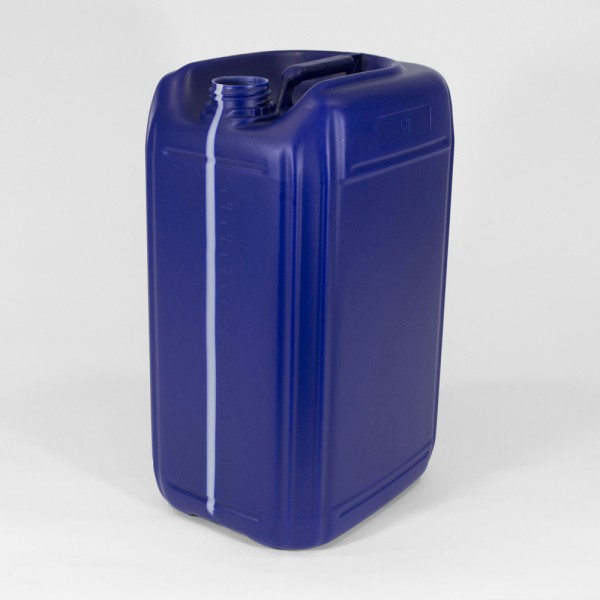 25L Blue UN Jerry Can W/Visi Stripe