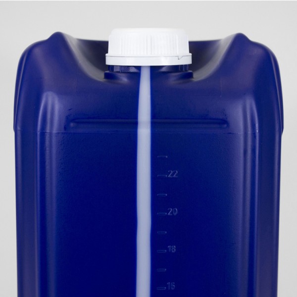 25L Blue UN Jerry Can W/Visi Stripe