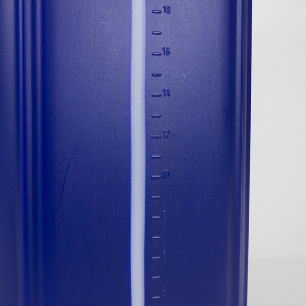 25L Blue UN Jerry Can W/Visi Stripe