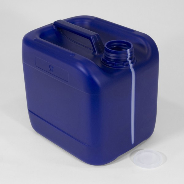 6L Blue UN Jerry Can W/Visi Stripe