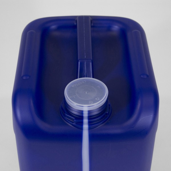 6L Blue UN Jerry Can W/Visi Stripe