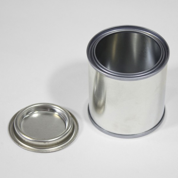 125ML Plain Lever Lid Tin