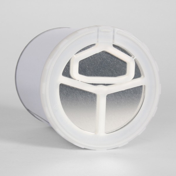 1L White Pail W/Plain Interior