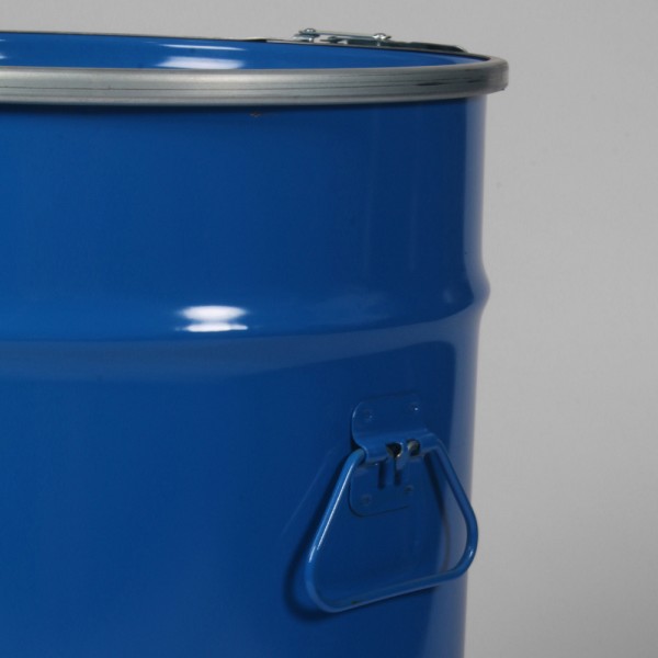14" X 23" (52L) Blue Open Top Keg