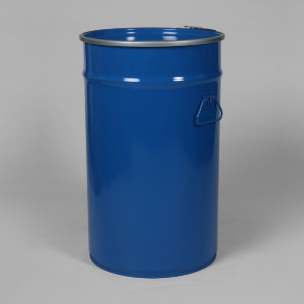 14" X 23" (52L) Blue Open Top Keg