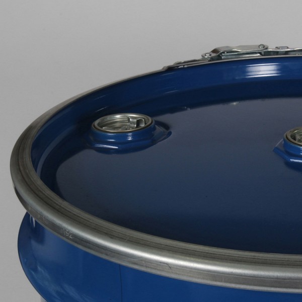 205L Blue Open Top Agitator Drum