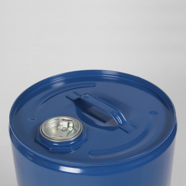 25L Tight-Head Blue Drum W/Body Bung