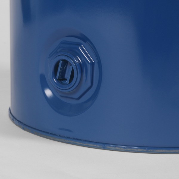 25L Tight-Head Blue Drum W/Body Bung