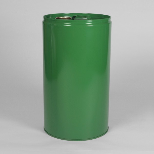 25L Tight-Head Green Drum W/Lacquered Interior