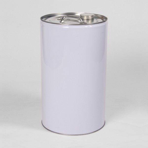 25L Tighthead White Drum W/59MM Neck