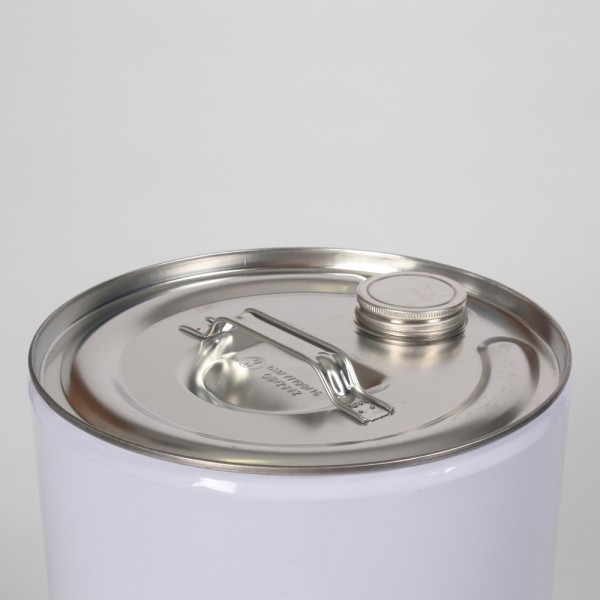 25L Tighthead White Drum W/59MM Neck